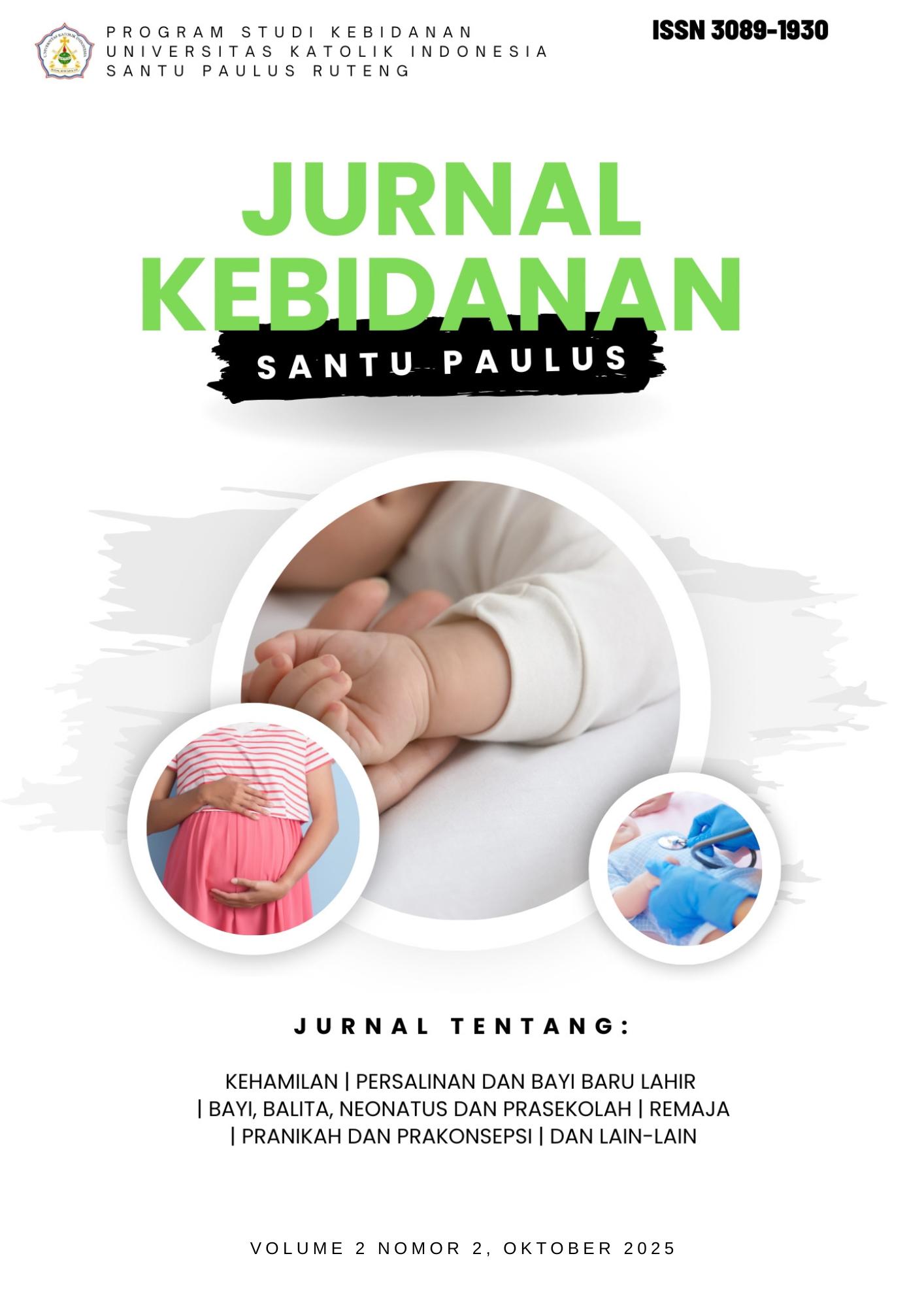 					View Vol. 2 No. 2 (2025): JURNAL KEBIDANAN Volume 2 Nomor 2 OKTOBER 2025
				