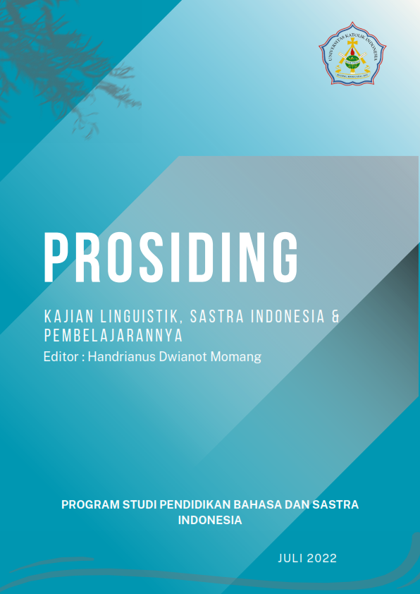 PROSIDING KAJIAN LINGUISTIK, SASTRA INDONESIA DAN PEMBELAJARANNYA